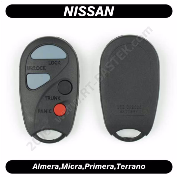 Daljinski za Nissan Maximu sa 4 tipke, NIS-DA31