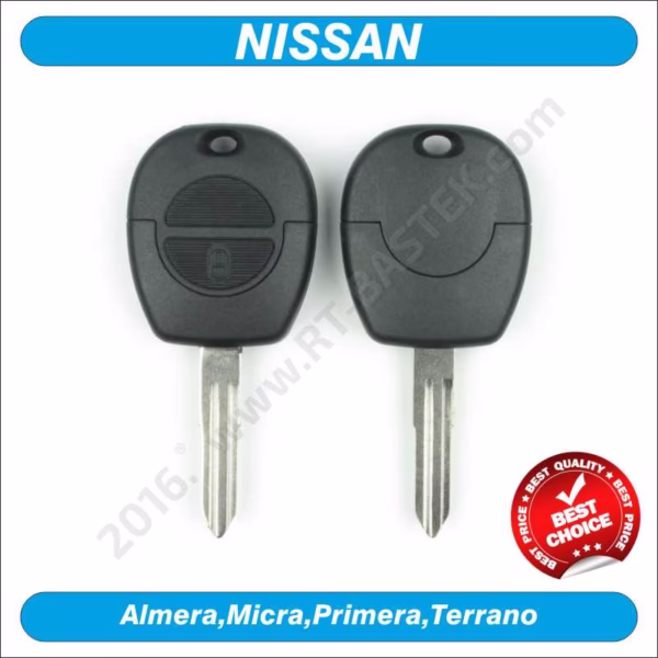 Ključ za Nissan Almeru sa 2 tipke, NIS-FX20