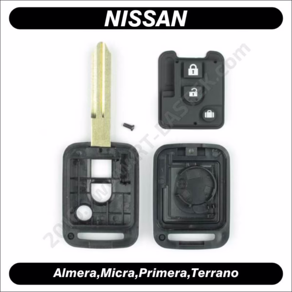 Ključ za Nissan Almeru sa 3 tipke, NIS-FX30 - Slika 2