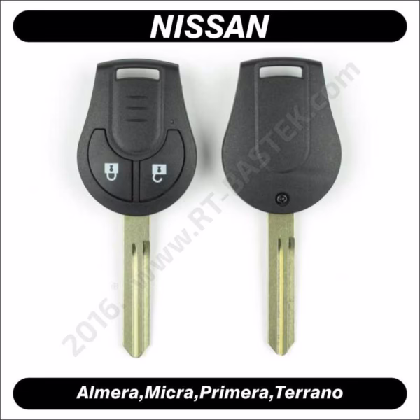 Ključ za Nissan Sunny sa 2 tipke, NIS-FX62