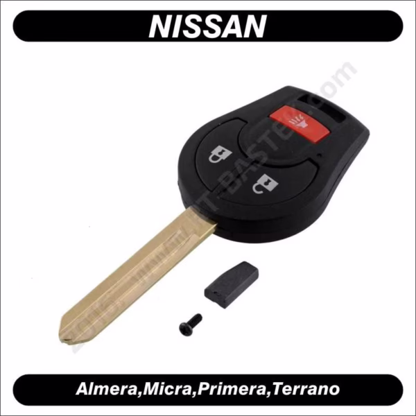Ključ za Nissan Sunny sa 3 tipke, NIS-FX631 - Slika 2