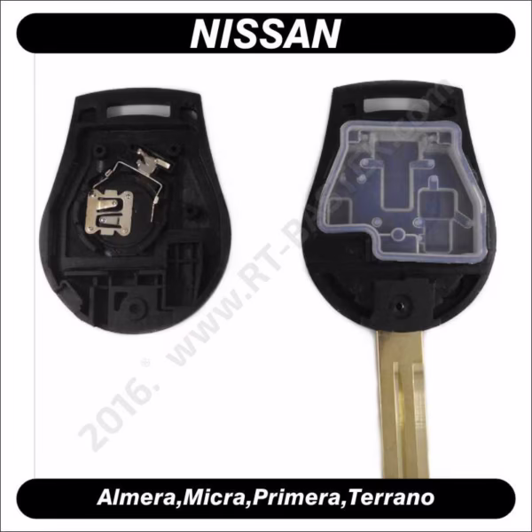 Ključ za Nissan Sunny sa 3 tipke, NIS-FX631 - Slika 4