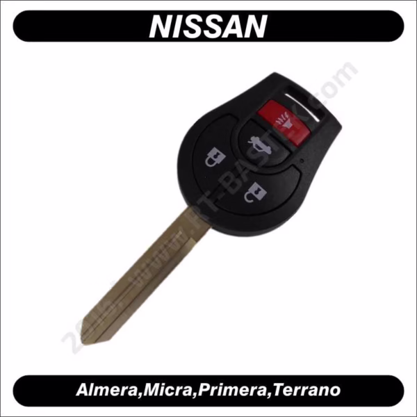 Ključ za Nissan Primeru sa 4 tipke, NIS-FX64