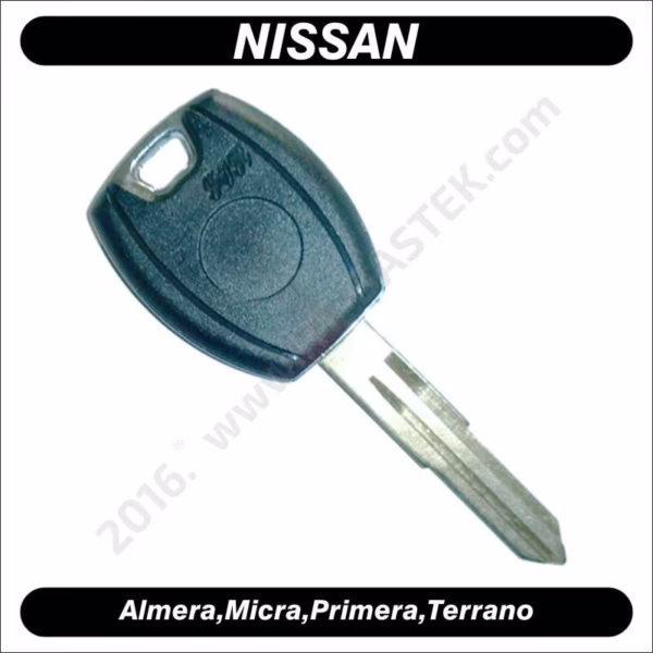 Transponder ključ za Nissan, NIS-TR10
