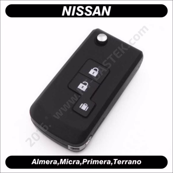 Zamjenski ključ za Nissan Micru sa 2 tipke, NIS-ZPR28 - Slika 2