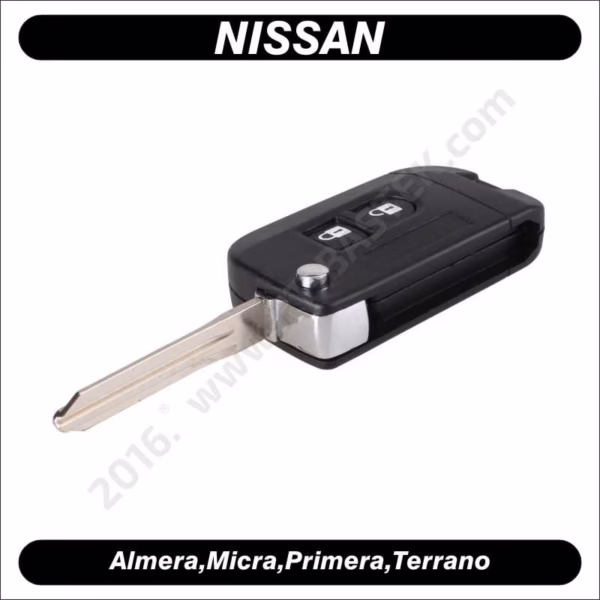 Zamjenski ključ za Nissan Terrano sa 2 tipke, NIS-ZPR29 - Slika 2