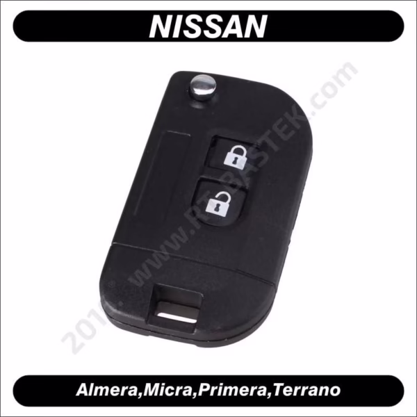 Zamjenski ključ za Nissan Terrano sa 2 tipke, NIS-ZPR29 - Slika 3