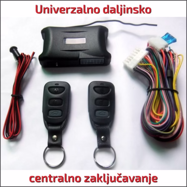 Univerzalno daljinsko centralno zaključavanje za sva vozila RTB-4000